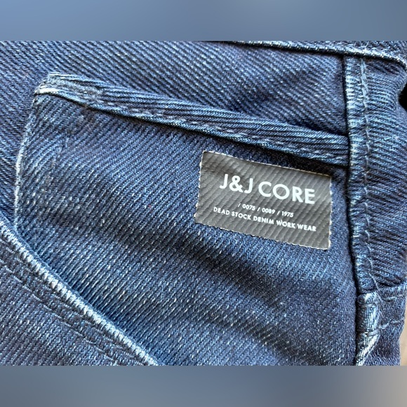 Jack and Jones Denim workwear CORE Anti Fit Button Fly - Picture 2 of 8